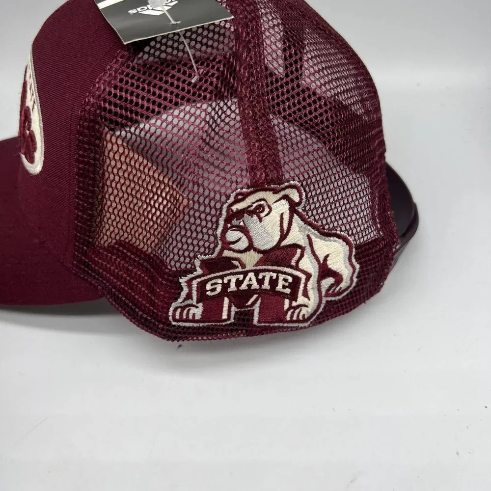 Mississippi‎ State Bulldogs NCAA Adidas Trucker Hat Snapback Cap New Men